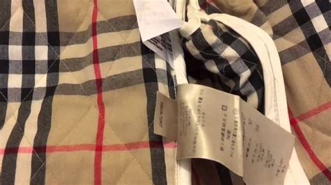 como identificar burberry original|authenticity of Burberry coat.